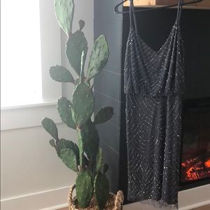 Adrianna Papell beaded dress